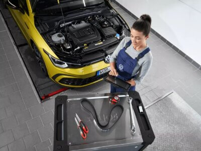 Wymiana klocków hamulcowych Volkswagen