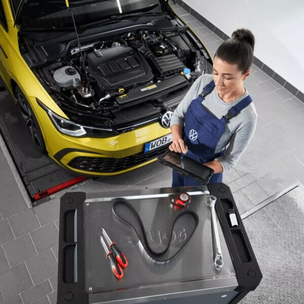 Wymiana klocków hamulcowych Volkswagen