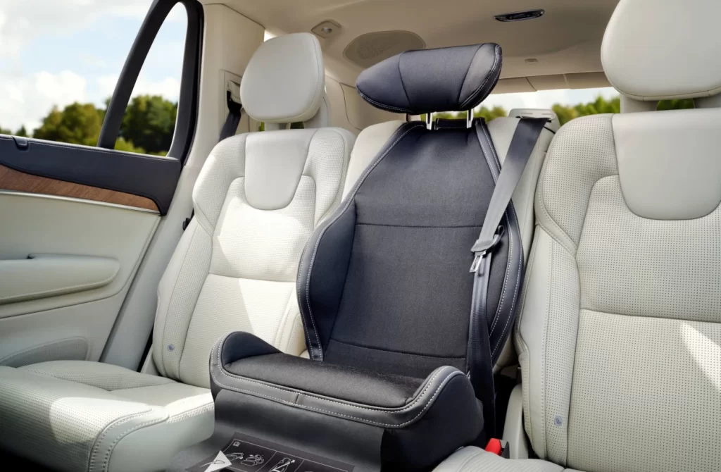 Wyściełane poszycie fotelika Volvo