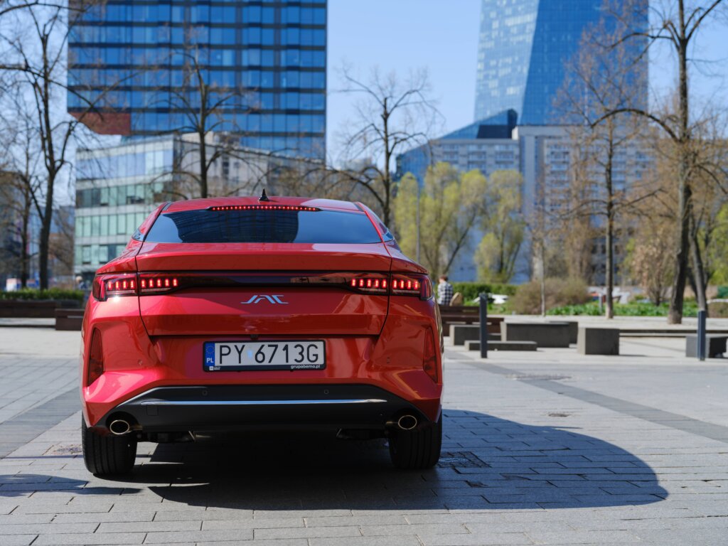sedan JAC województwo warmińsko-mazurskie