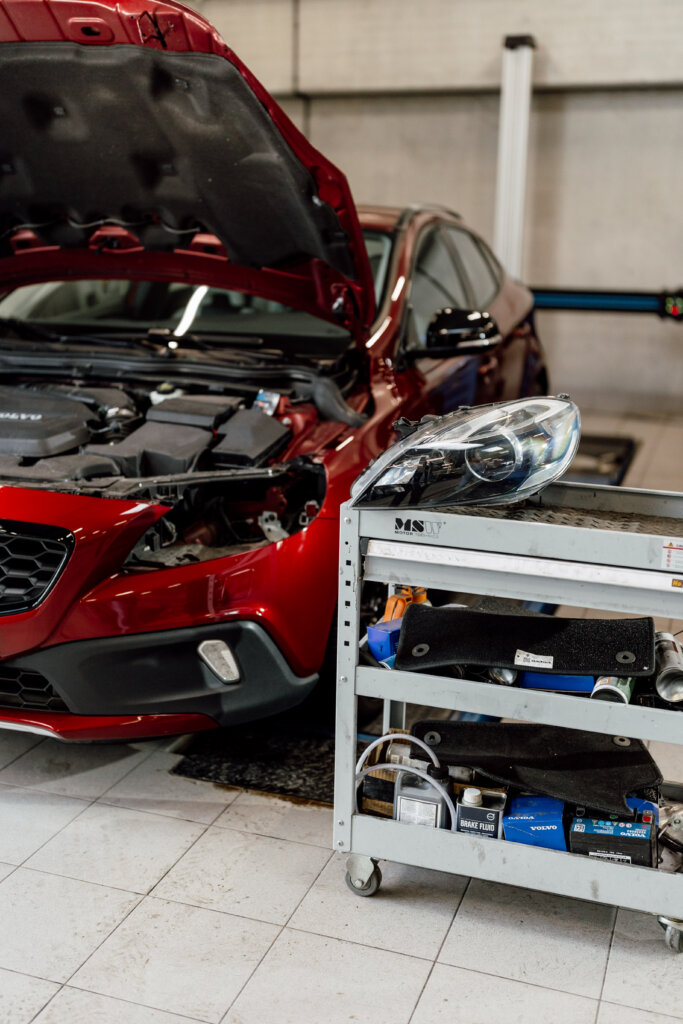 Ustawienie świateł Volvo Olsztyn