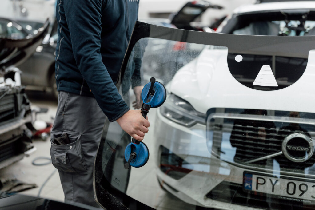 Wymiana szyb Volvo Olsztyn