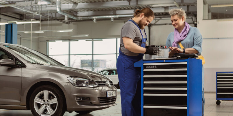 Wymiana akumulatora Volkswagen Olsztyn