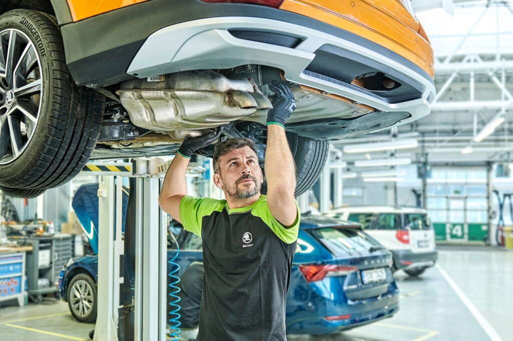 Wymiana oleju Skoda