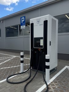 Szybkie ładowanie aut elektrycznych w Białymstoku