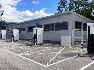 Szybkie ładowanie aut elektrycznych w Białymstoku