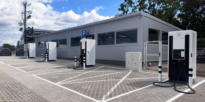 Szybkie ładowanie aut elektrycznych w Białymstoku